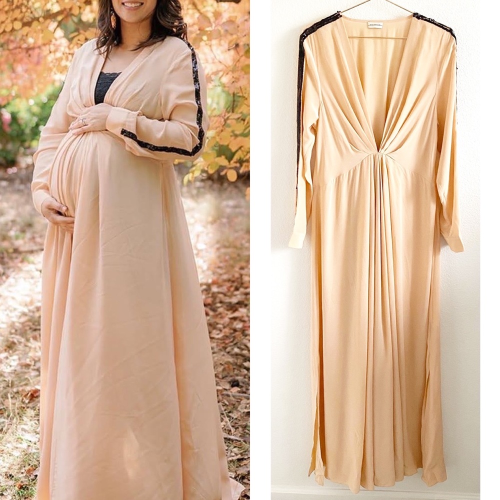 By Malene Birger Cream Maxi Dress